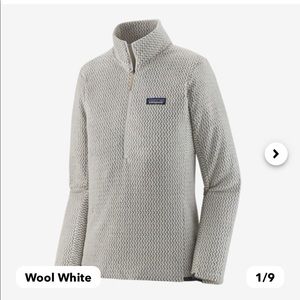 NWT patagonia R1 air zip-neck pullover